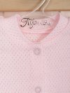 Ажурное боди для новорожденных, розовый фото 3 &mdash; МамаЭмма