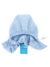 Голубой капор для маьчика на весну фото 2 &mdash; МамаЭмма
