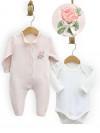 Комбинезон с боди NipperLand Rose, 100% хлопок фото 1 &mdash; МамаЭмма