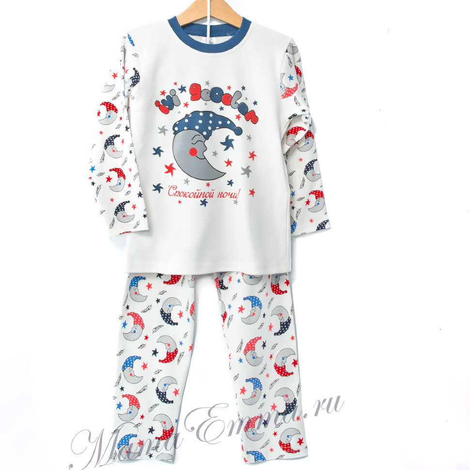 Детская пижама Спокойной ночи фото 1 &mdash; MamaEmma.ru