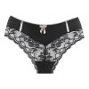 Кружевные трусики шорты Lisa CacheCoeur черные фото 1 &mdash; MamaEmma.ru