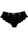 Кружевные трусики шорты Lisa CacheCoeur черные фото 3 &mdash; MamaEmma.ru