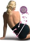 Антицеллюлитные трусы бандаж для похудения Secret By черные фото 1 &mdash; MamaEmma.ru