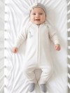 Комбинезон с капюшоном Зайки теплый с начесом фото 1 &mdash; MamaEmma.ru