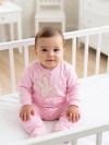 Комбинезон слип для новорожденных девочек нательный хлопковый фото 6 &mdash; MamaEmma.ru