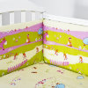 Бортики в кроватку девочки BabyNice Ферма фото 1 &mdash; MamaEmma.ru