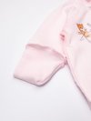 Нательный комбинезон с царапками Зайки розовый фото 6 &mdash; МамаЭмма