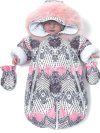 Комбинезон трансформер  с розовым мехом Pilguni Fantasy фото 1 &mdash; MamaEmma.ru
