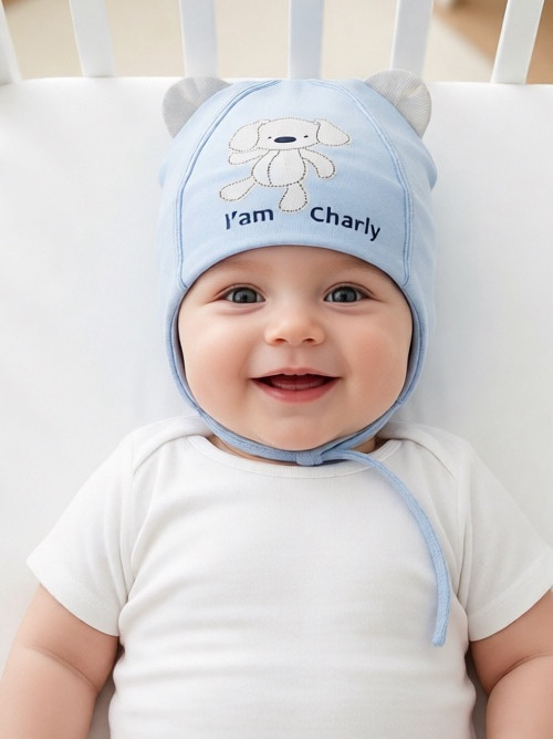 Шапочка для новорожденных Marika Чарли фото 1 &mdash; МамаЭмма